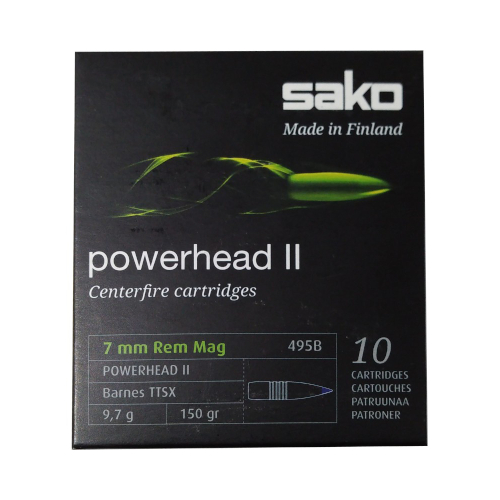 SAKO LTD POWERHEAD II 150GR Calibro 7MM REM MAG Armeria CentroSport