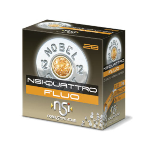 NOBEL SPORT ITALIA - NSI4 FLUO PIOMBO 7,5 28GR - calibro 12 - Armeria  CentroSport