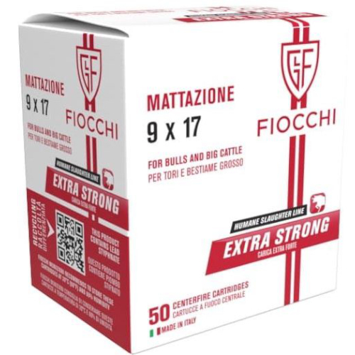 Cartucce a salve Fiocchi Red Extra Strong calibro 380 - Armeria Pesaro