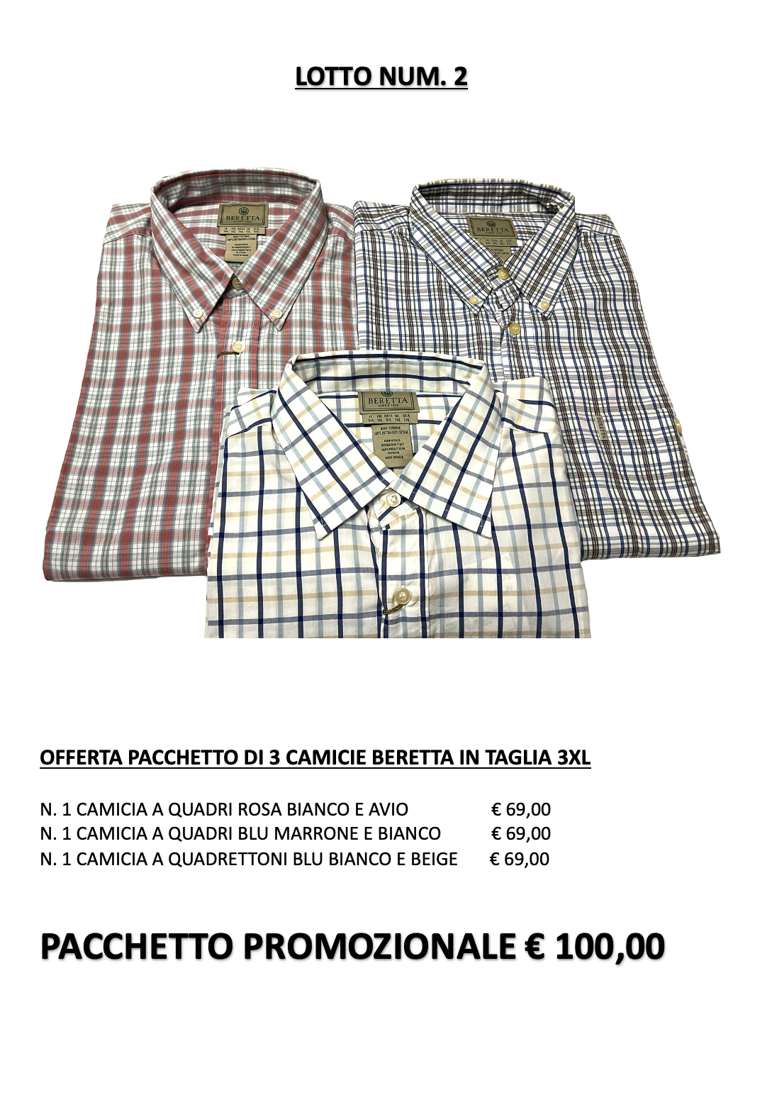 Beretta camicie sales